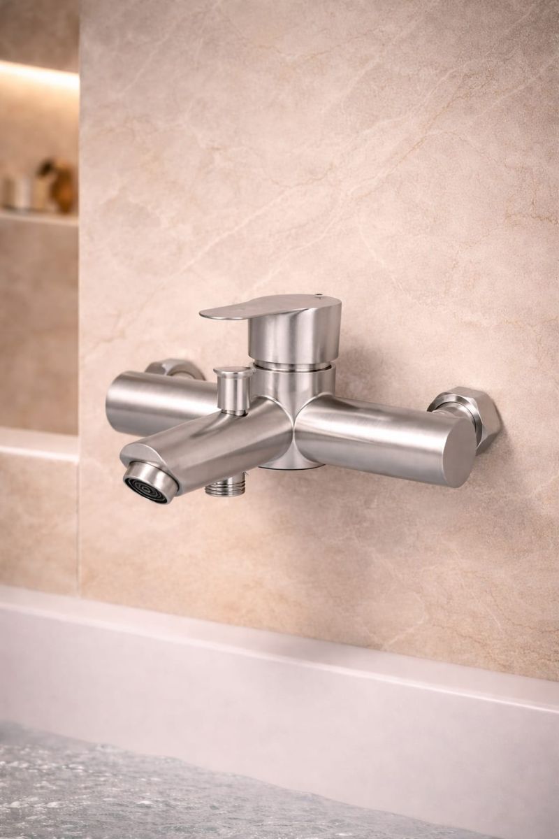 İnox Lüx Banyo Bataryası