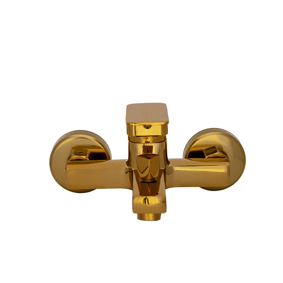 Gold Kare Lüx Ağır Gövde Banyo Bataryası