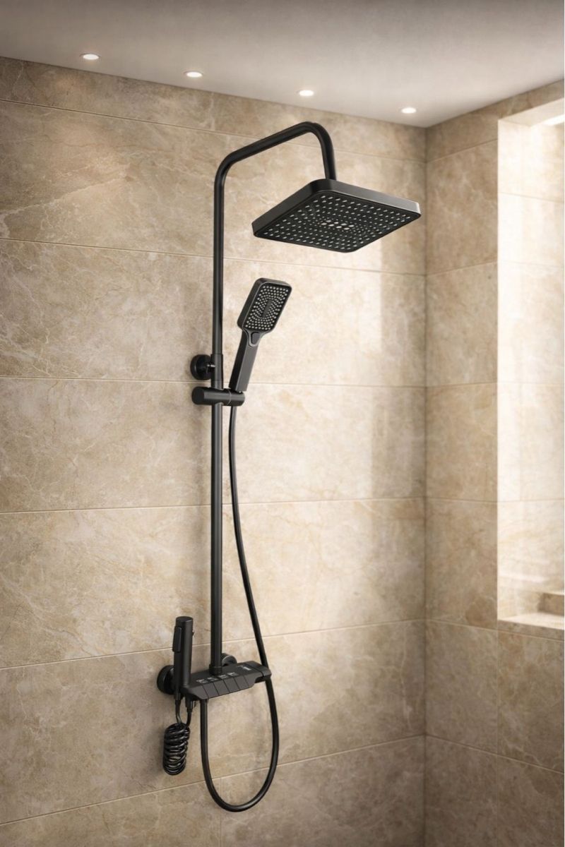 Lüx Piano Robot Çok Fonksiyonlu Bataryalı Robot Duş Seti