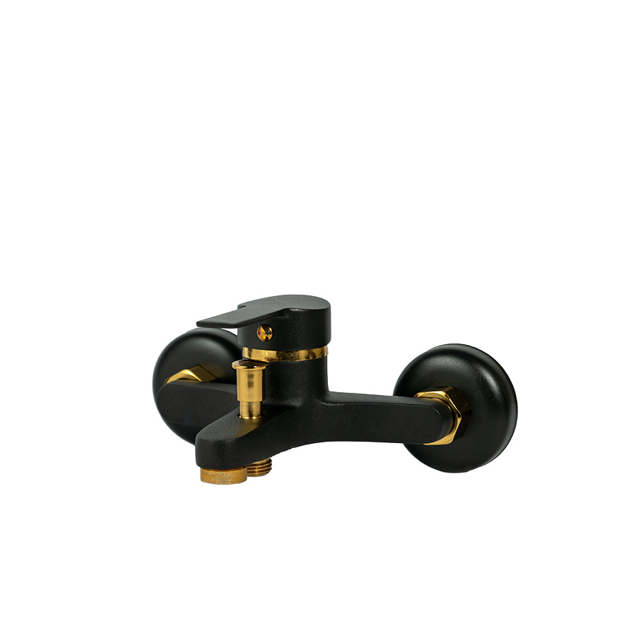 Siyah Gold Lüx Banyo Bataryası