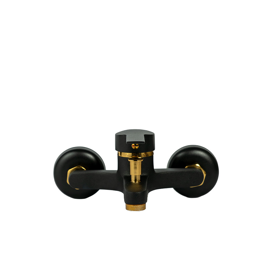 Siyah Gold Lüx Banyo Bataryası