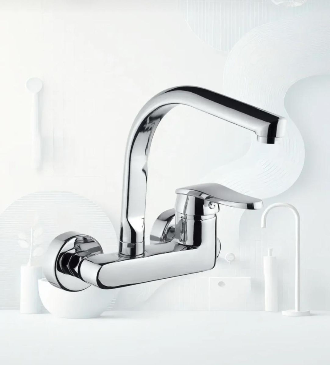 Krom Yandan Aplike Balıksırtı Borulu Batarya